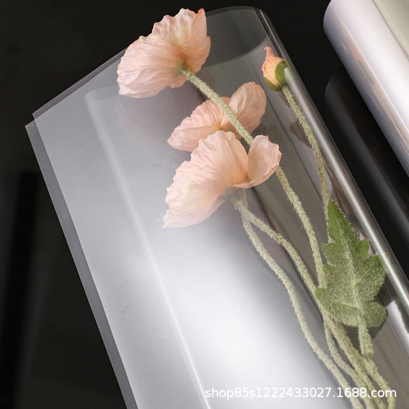 Transparent cellophane dustproof OPP Film floral thin bouquet base waterproof packaging material flower wrapping paper
