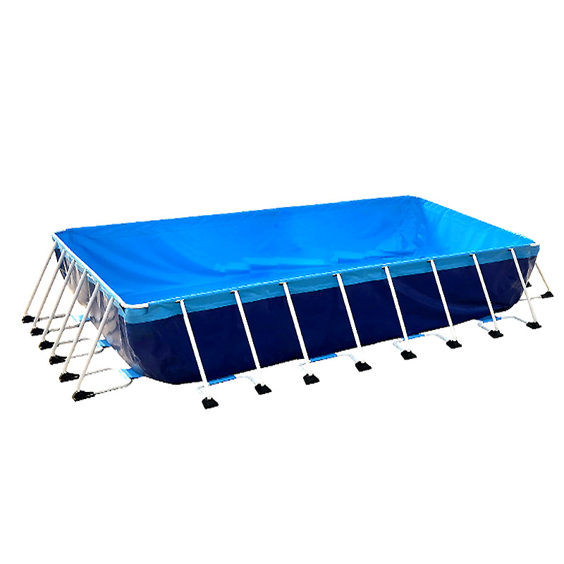 Picture of Outdoor Large Bracket Swimming Pool Water Park Assembly Frame Swimming Pool Engineering Reservoir Thickened Children's Swimming Pool
