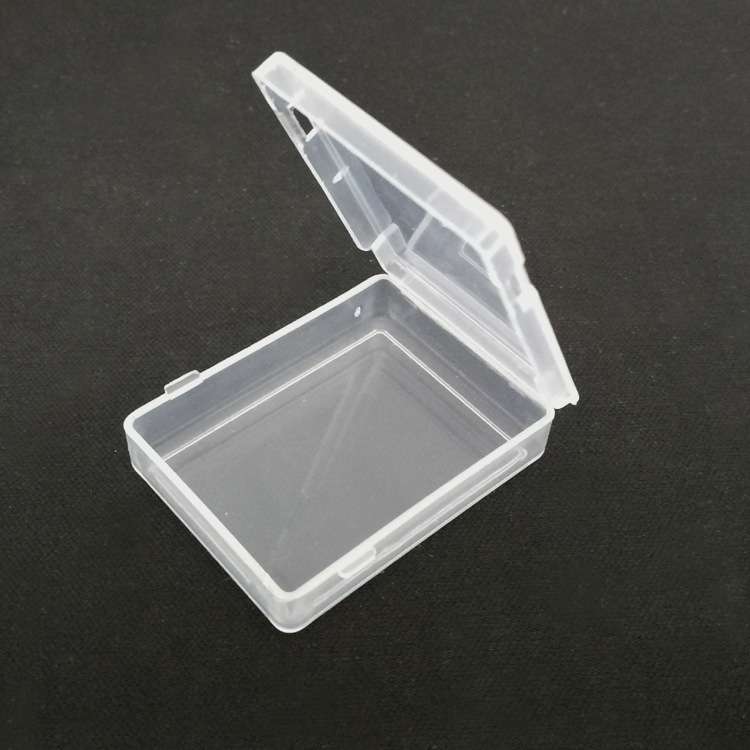 Picture of Transparent small box mini rectangular PP transparent box memory card fish hook fishing gear spare parts packaging plastic box factory