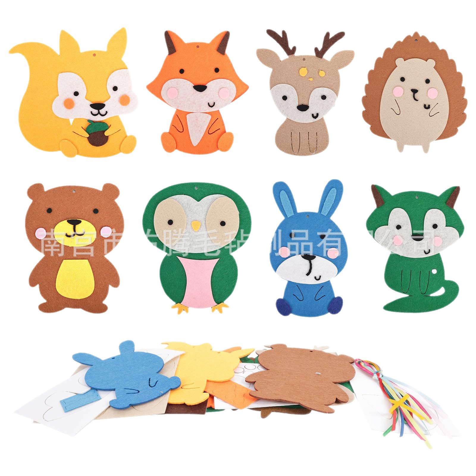 Picture of Amazon Animal Ornament Material Pack Leaves Autumn Craft Kit Autumn Handmade Thanksgiving Decoration