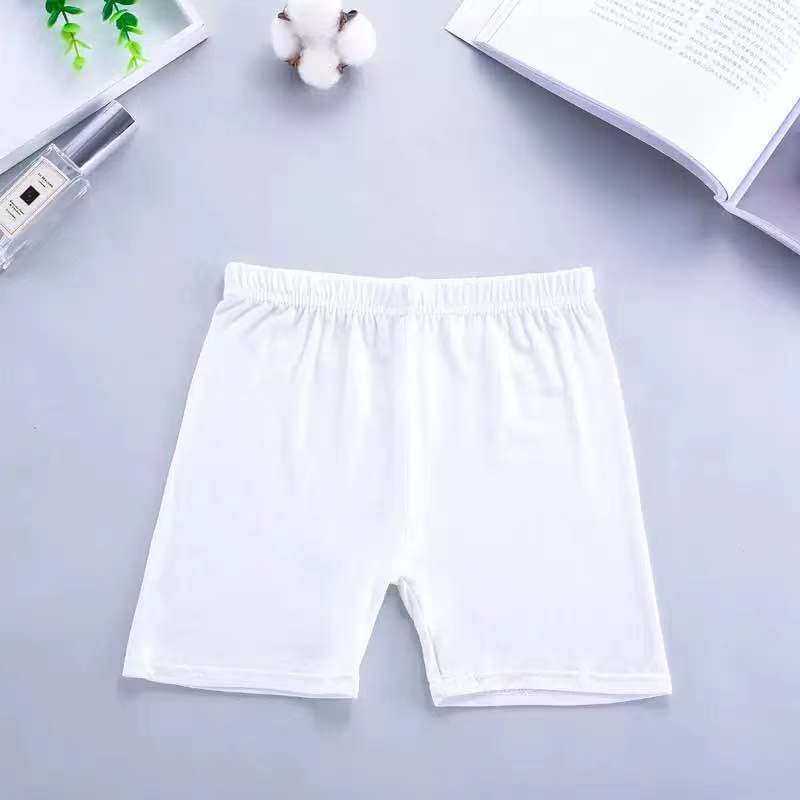 Picture of Girls' Safety Pants Anti-running Light Summer Thin Children's Modal Insurance Pants Cotton Triple Pants Girls' Boxer Shorts