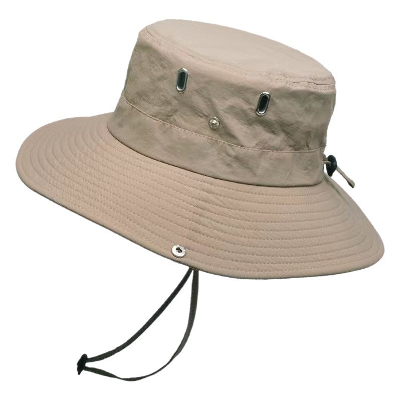 Summer Men's Sunshade Hat Outdoor Mountaineering Hat Sunscreen Fishing Hat Hiking Hat Spring and Summer Women's Hat