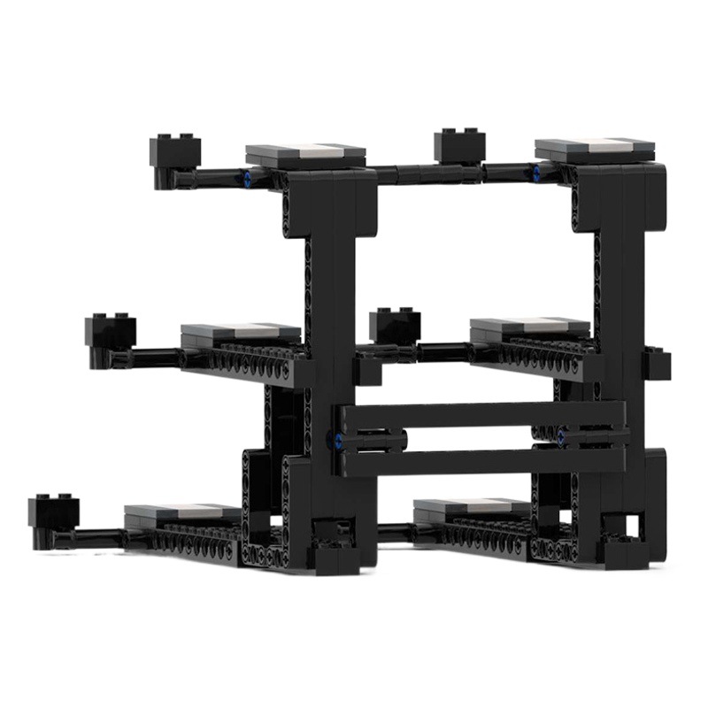 MOC Car Set Model Compatible with Lego Speed Champion Sports Car Bracket Display Stand Assembled Toy