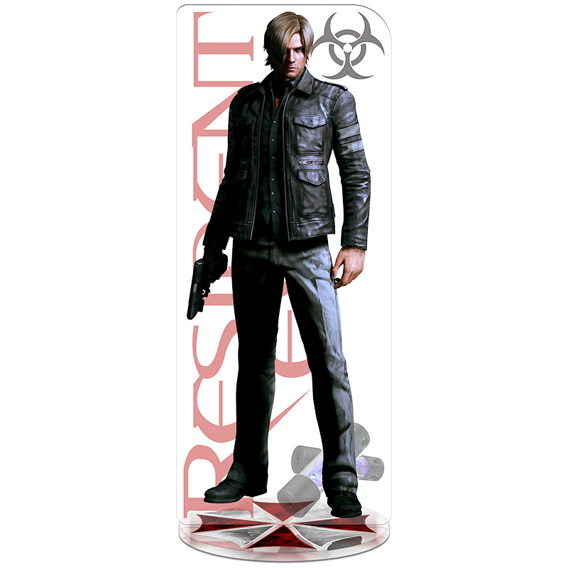 Picture of Seamless Laminated CNC Carved biochemical crisis Evil Spirit Castle Fans Game Surrounding Acrylic Quality Brand