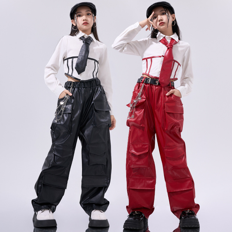 Jazz Dance Costume Girls Trendy Cool Fashionable Children's Show Jazz Children's Street Dance Costume Women's Dance Costume