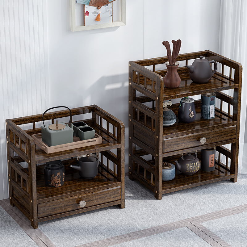 Wholesale Tea Cabinet Storage Rack Tea Table Living Room Table Side Cabinet Sideboard Office Tea Set Tea Storage Storage