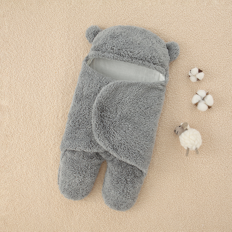 Picture of Baby Blanket, Newborn Anti-Startle Swaddle Sleeping Bag, Spring and Autumn Non-Padded Baby Wrap, Hot-Selling Cross-Border Product