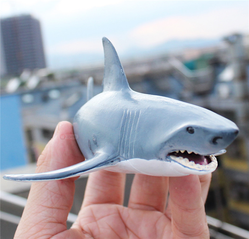 Picture of Cross-border Marine Animal Model Solid Simulation Marine Life Toy Shark Whale Model Ornaments Educational Toys