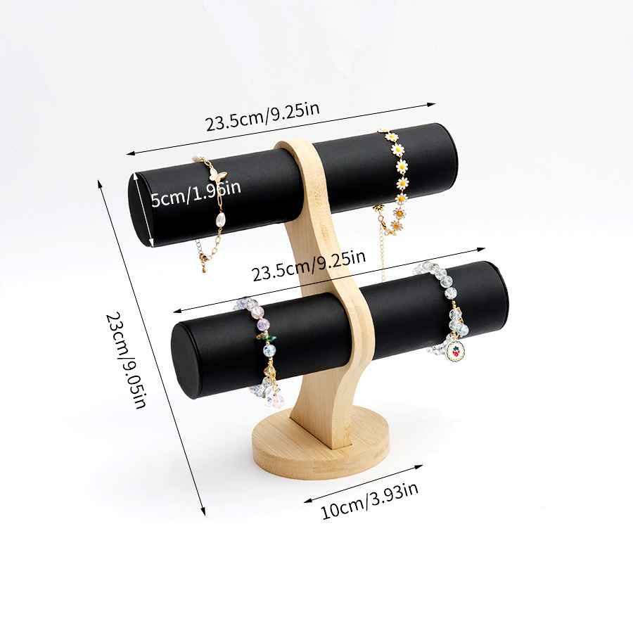 Picture of 2024 New Bamboo Bracelet Display Stand Jewelry Watch Bracelet Storage Stand Jewelry Bracelet Jewelry Hair Ring Storage