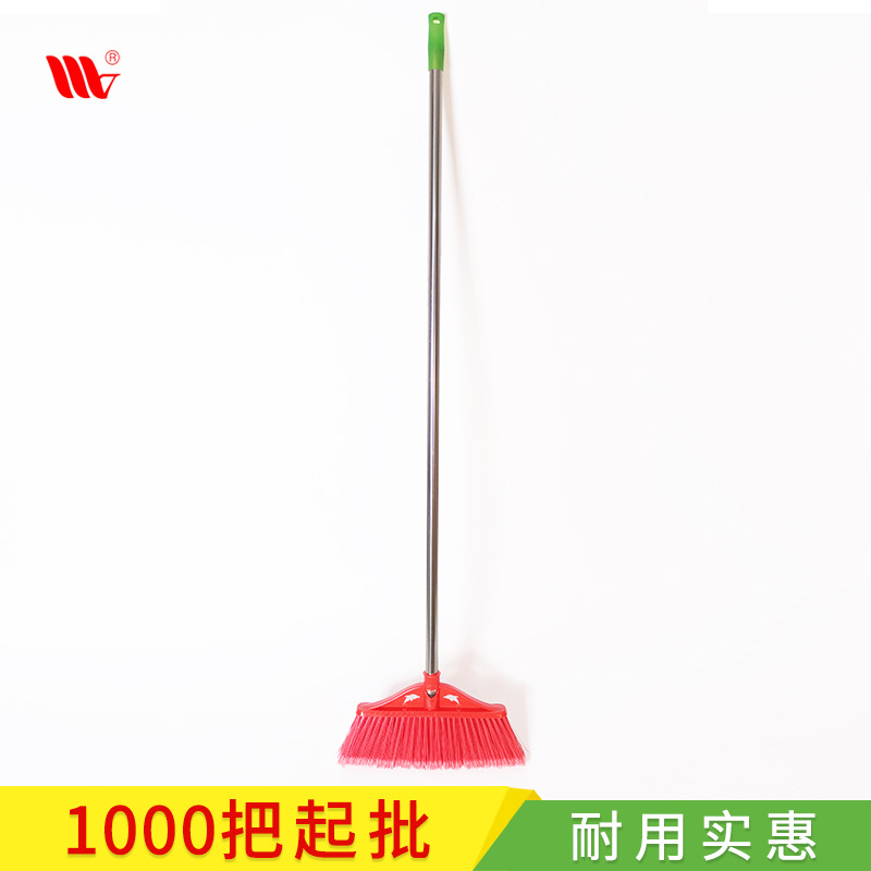 Picture of Origin supply Weijie plastic open wool silk daily durable broom broom wholesale can be equipped with steel handle iron handle wooden handle