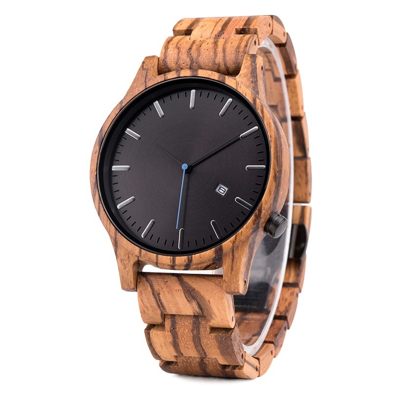DODO DEER Men's Sandalwood Watch Amazon Hot Slim Wood Watch Customizable