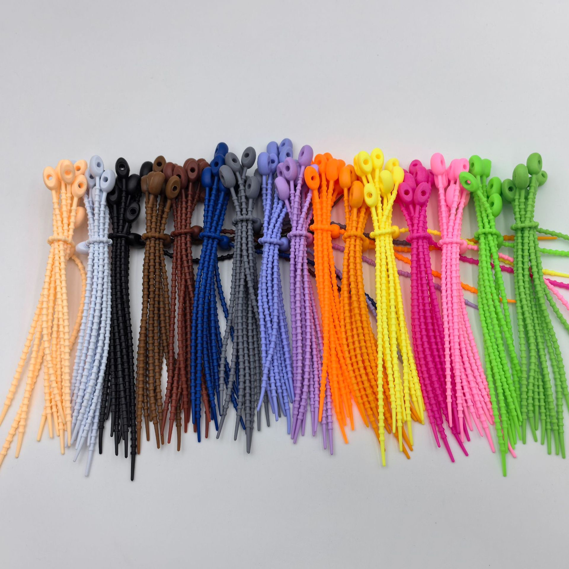 Picture of Cross-border Silicone Cable Tie Storage Belt Various Sizes Suitable for Most Supplies Storage Recyclable Winch
