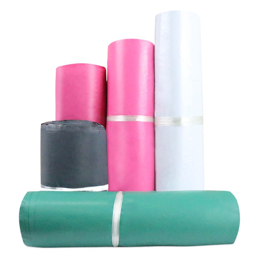Black and gray express bag in stock wholesale thickened express packing bag self-sealing packaging thickened clothing waterproof logistics bag