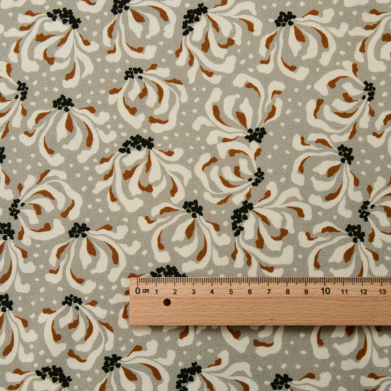 Picture of 20 Pieces of Artificial Cotton Fabric Floral Plant Handmade Clothing Dress Summer Cool Quilt Cotton Silk Cotton Silk Fabric