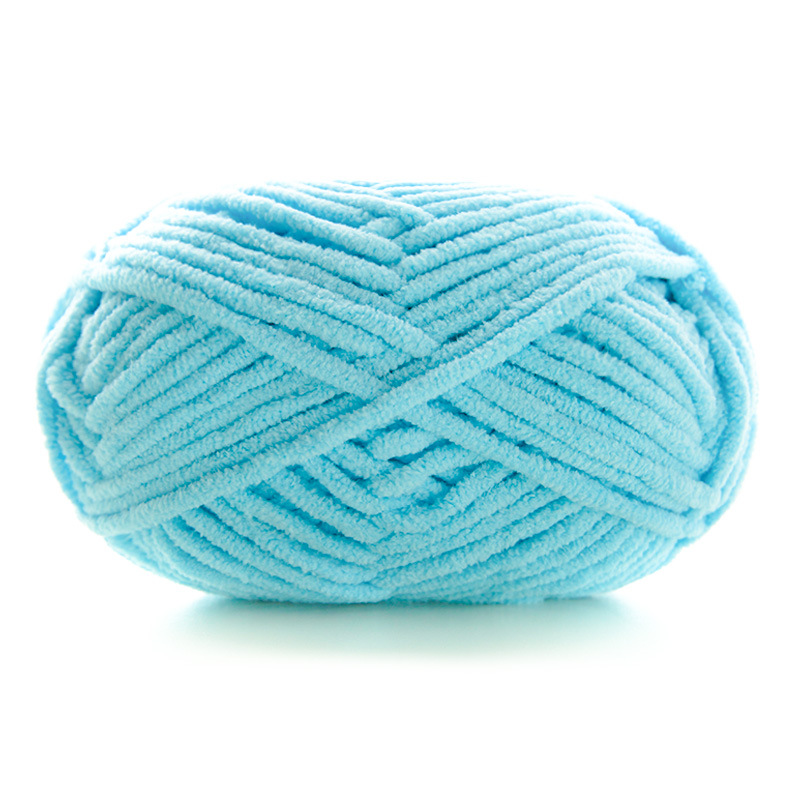 Picture of Gart Snowball Xiaomeng Handmade Diy Woven Chenille Wool Thick Ice Line Crochet Scarf Doll Baby Line