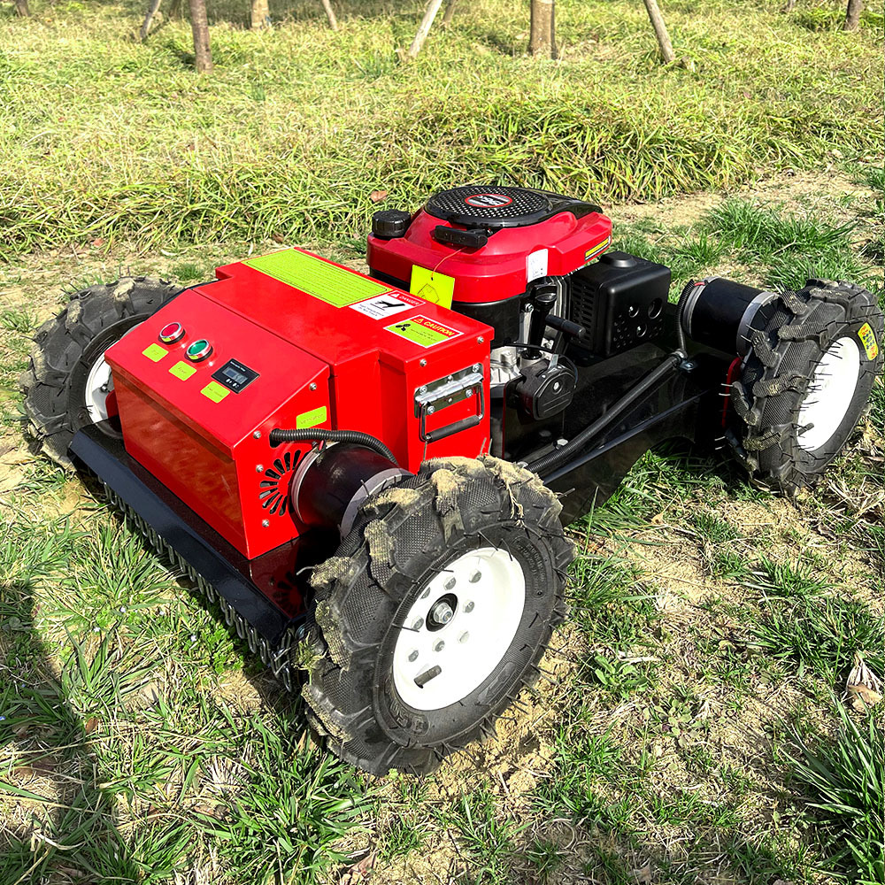 Export Trade intelligent remote control lawn mower home lawn orchard trimmer small wheel lawn mower
