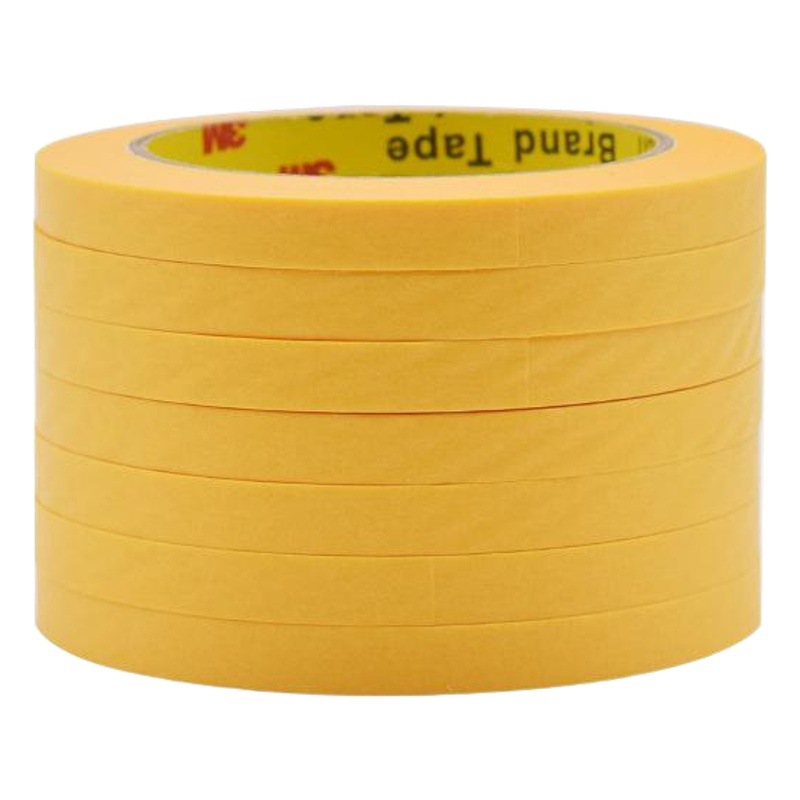 3m Masking Tape and Paper Masking Tape, High Temperature Resistant, for Automotive Painting, Anti-Welding, 244Sp High Temperature Spray Tape