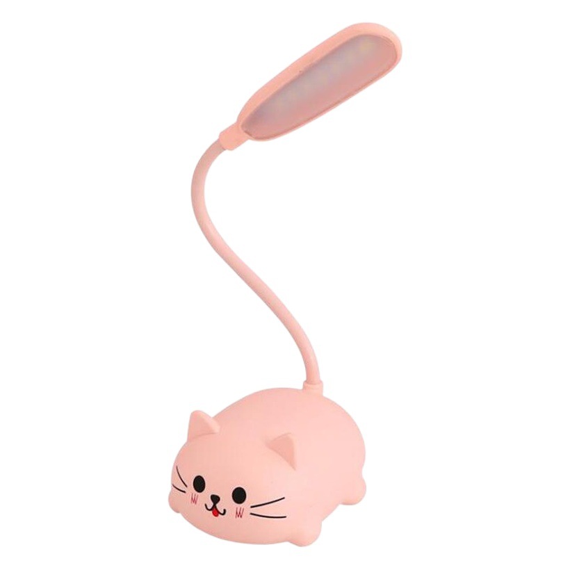 Creative cartoon usb rechargeable desk lamp led eye protection student study dormitory desk lamp bedroom bedside desk lamp gift
