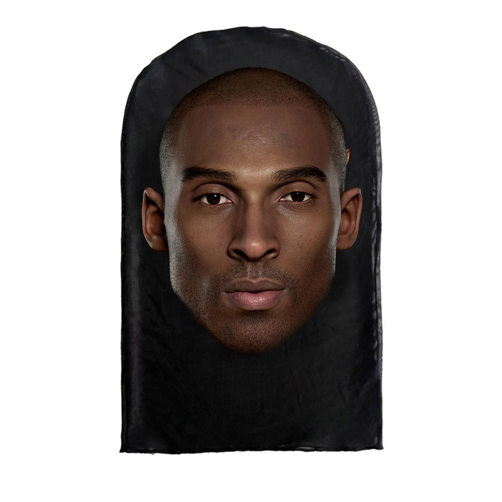 Picture of Cross-border Hot Full-cover Visual Mesh Cover Party Funny 3D Printed Cover Kobe Face Cover