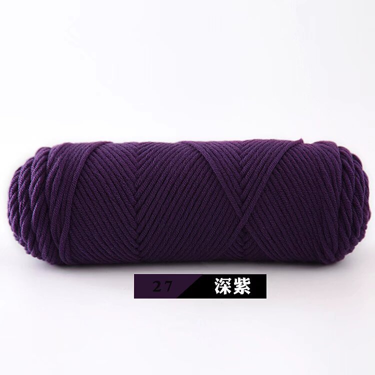 Picture of 8-Strand Lover Cotton Scarf Thread 100g Milk Cotton Baby Wool Hand-Knitted Stick Needle Thick Wool Hat Shawl Wholesale