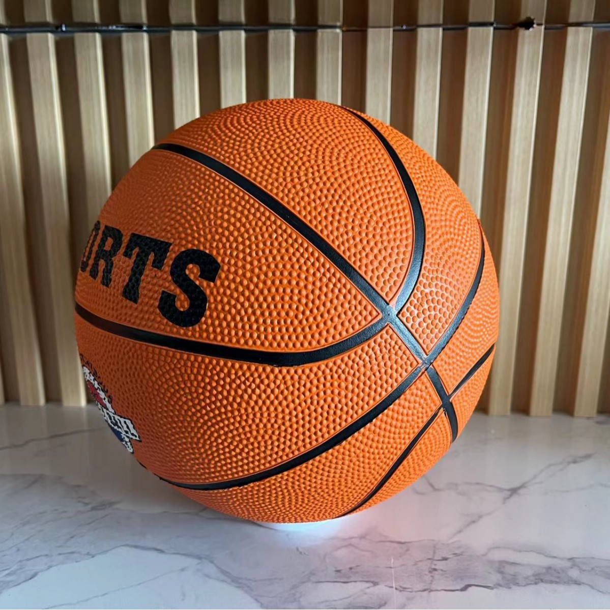 Picture of Children's No. 3457 Basketball Rubber Wear-Resistant Leather Ball Pu Kindergarten Primary and Secondary School Students School Training Wholesale Basketball