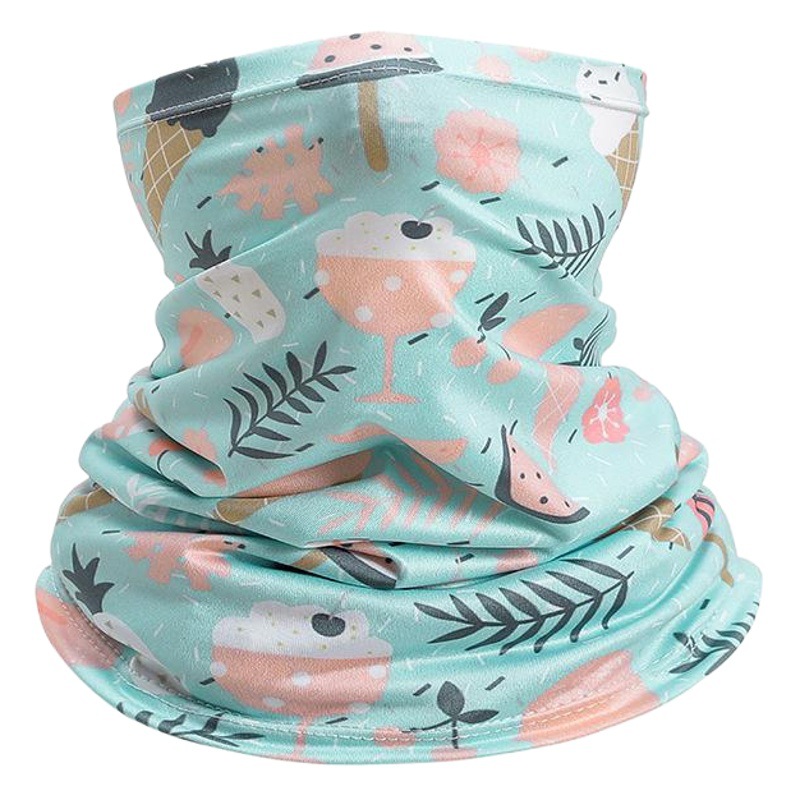 Summer children's scarf headscarf outdoor riding Magic face scarf camouflage headscarf mask for boys and girls windproof sun protection