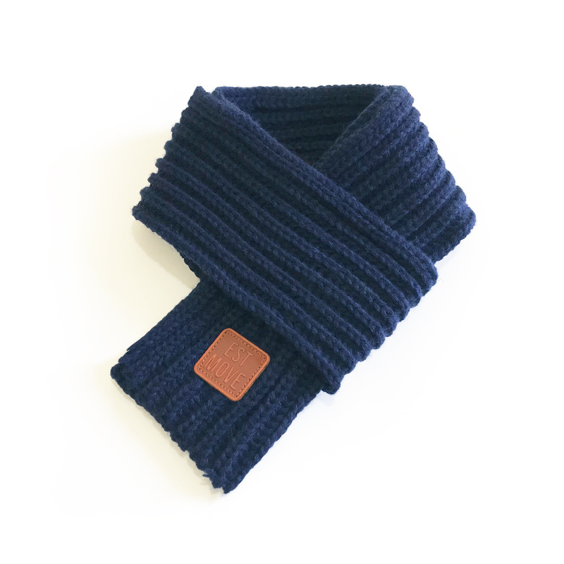 Picture of 6 Korean Style New Knitted Scarf Men's and Women's Cute Fashion Solid Color Simple Autumn and Winter Baby's Warm Scarf