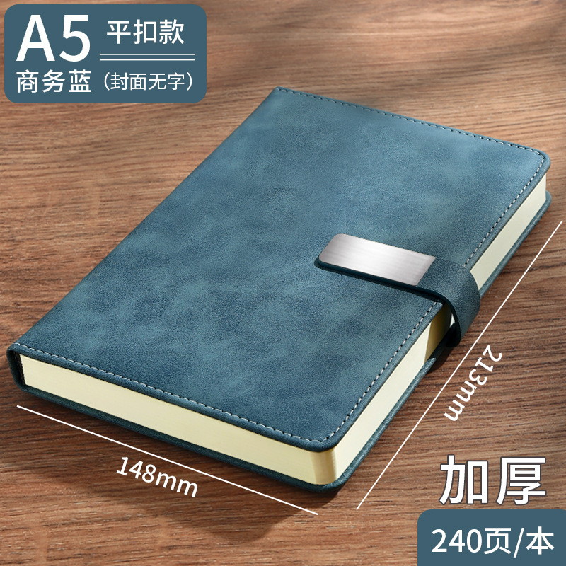 Picture of High-Looking A5 Notebook Imitation Leather Hand Ledger Thickeneded Conference B5 Simple Business Notepad Custom Logo