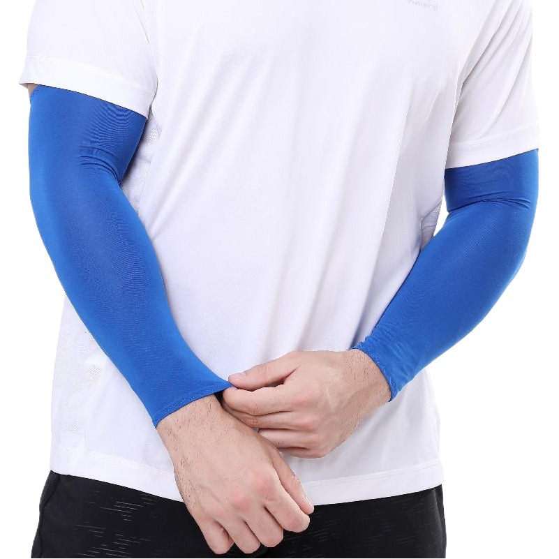 Hicool Cycling Sun Protection Sleeves Sports Outdoor Cycling Arm Guards Comfortable Breathable Anti-Uv Ice Silk Sleeves