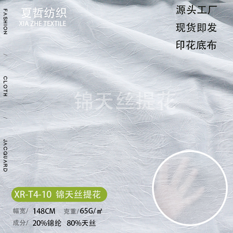 Xr-T4-10 Soft and Breathable Plant-Based Tencel Jacquard Fabric Can Be Used for Han Dynasty Dyeing, Clothing, Children's Decorations, Etc