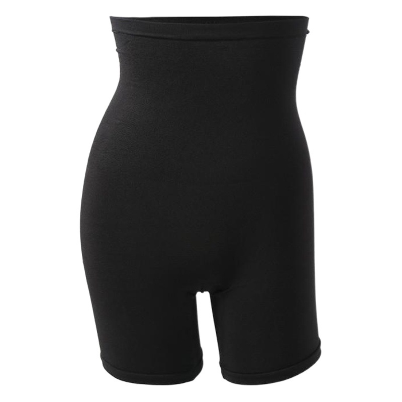 Cross-border supply of light pressure seamless bright silk postpartum body-shaping pants high waist body-shaping 3 thigh anti-scratch pants