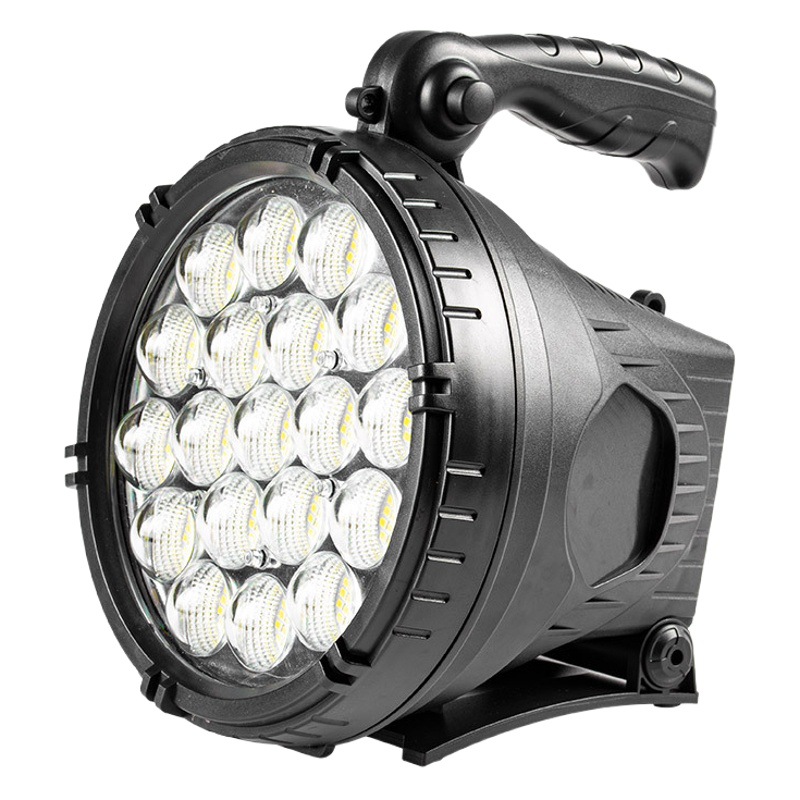 Cross-border new strong light Searchlight led outdoor portable flashlight with USB charging high-power long-range