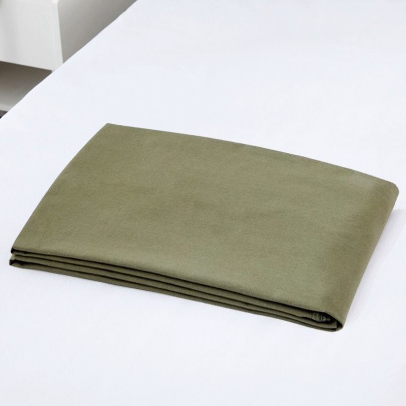 Picture of Factory direct military training mattress white mattress single bed student dormitory Army Green cotton mattress army green mattress hot melt cotton