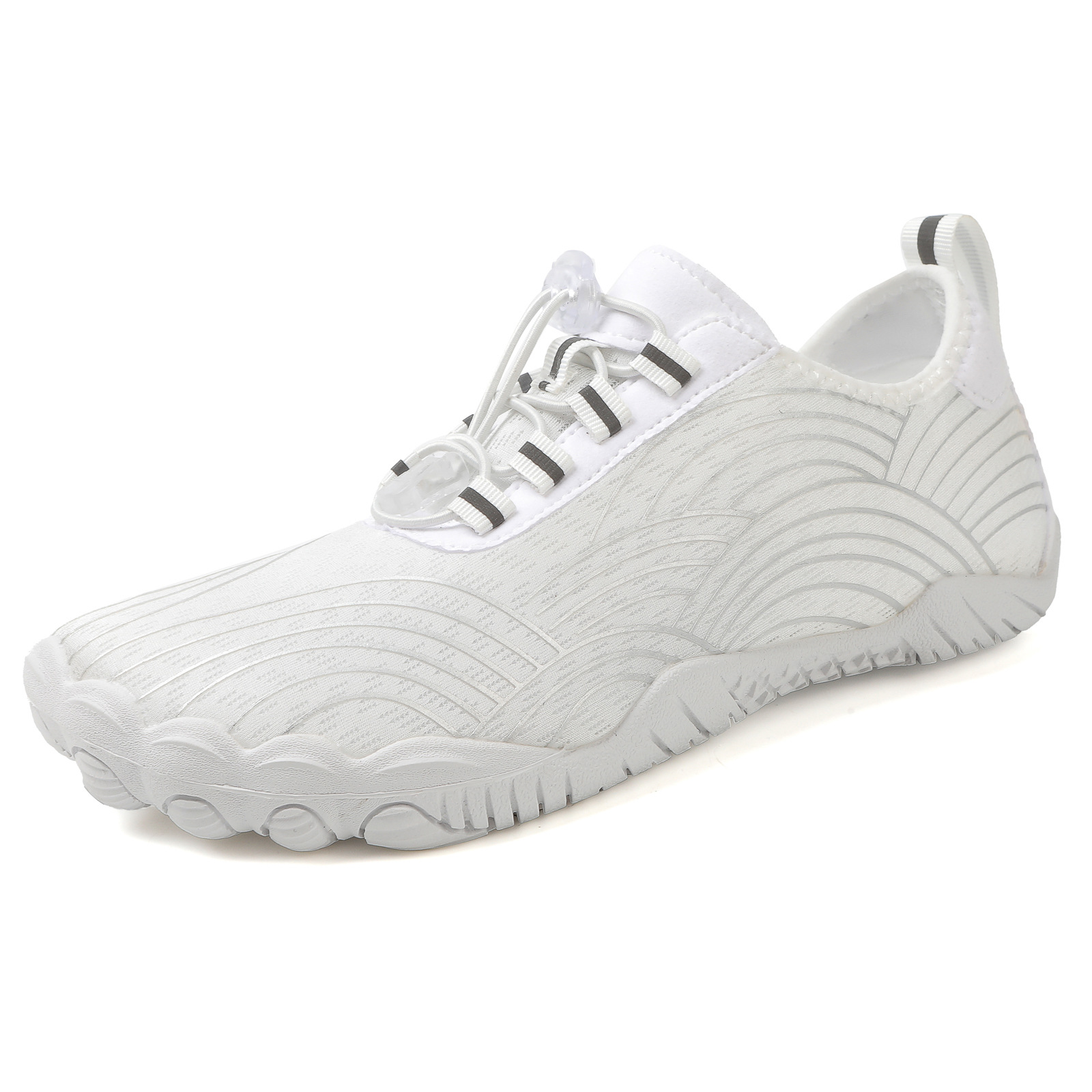 2024 Cross-Border Outdoor New Five-Finger Beach Shoes for Couples Swimming Wading Shoes for Men and Women Waterway Amphibious River Tracing Shoes