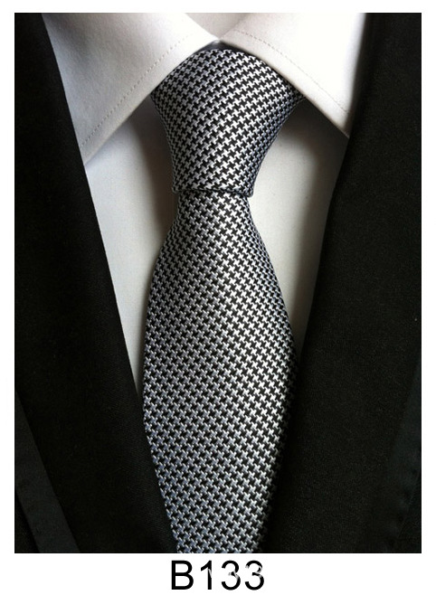 Picture of Tie Men's Casual Formal Wear Professional Business Men's Tie Polyester Silk Hand-Tied Tie Source Manufacturer Batch