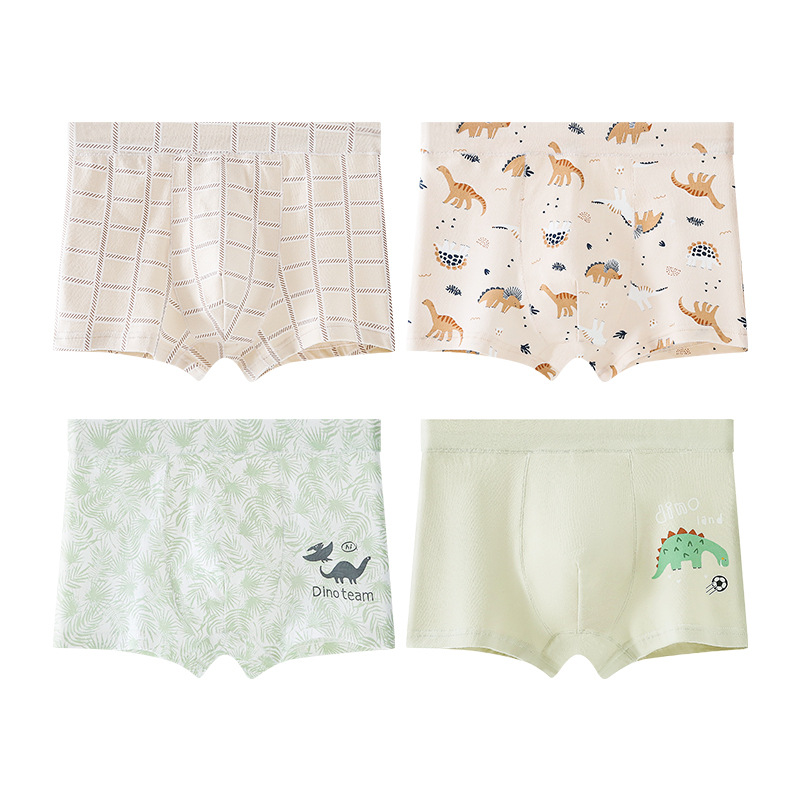 Picture of Children's Underwear Boys' Class A Pure Cotton Bacteriostatic Boxer Underwear Children's Cotton Baby Children's Student Boxer Pants