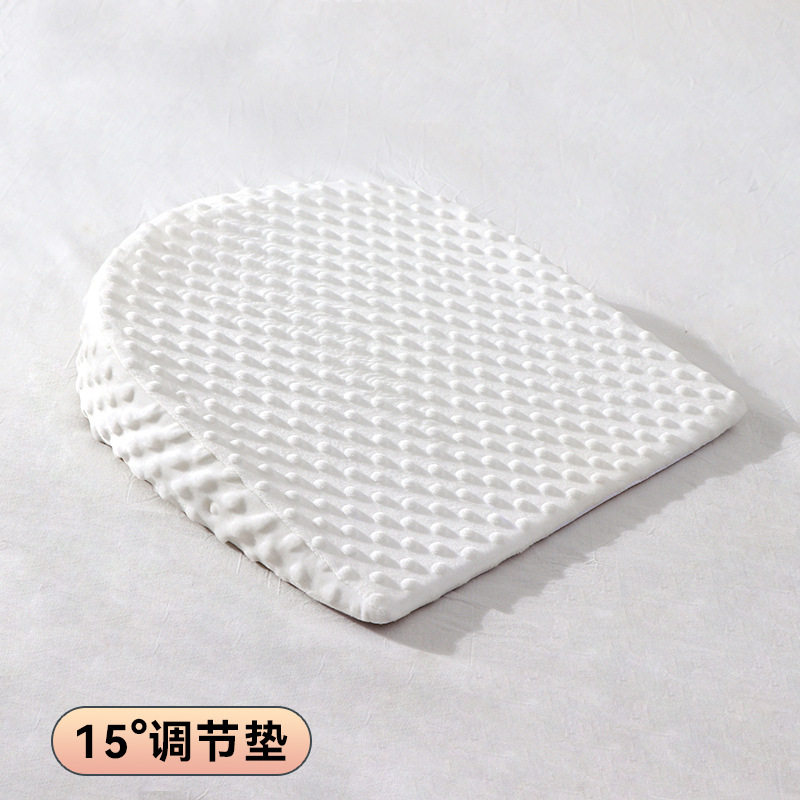 Picture of Anti-spitting Baby Pillow Relieving Spitting Slope Pillow Memory Cotton Neonatal Pillow Anti-overflow Milk Choking Cross-border Triangle Pillow