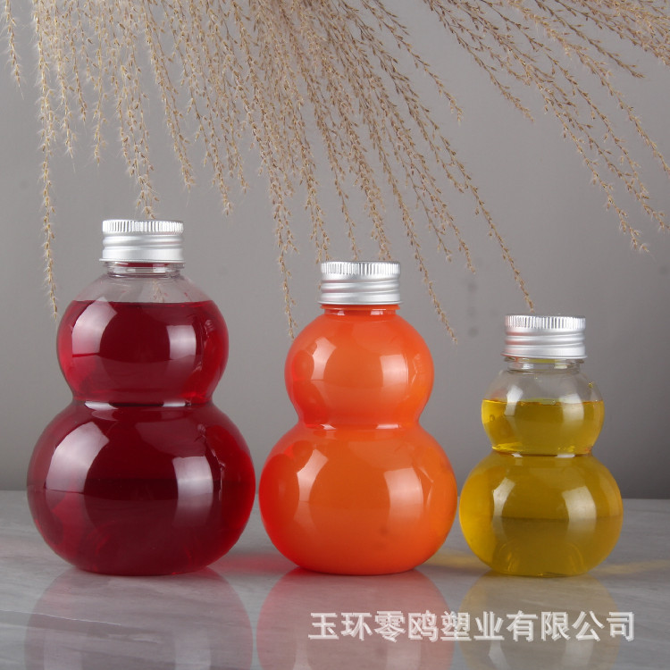 Wholesale 100 200 300ML new creative candy gourd bottle disinfection water bottle mouse spray gourd shape
