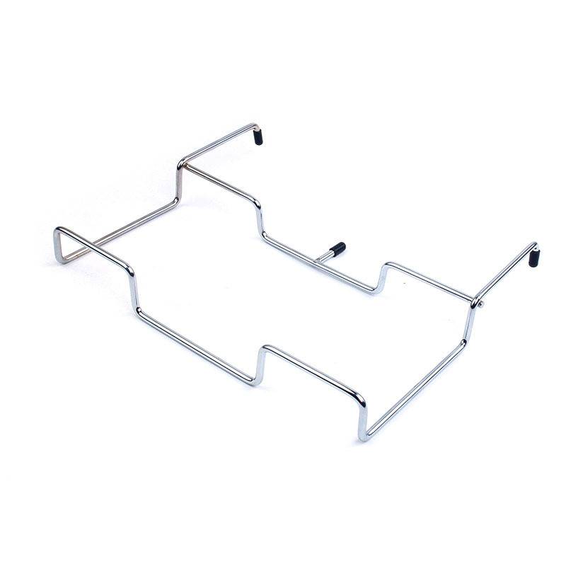 Picture of Outdoor Garbage Rack Camping Desktop Wire Storage Rack Picnic Table Barbecue Storage Rack Kitchen Garbage Bag Holder