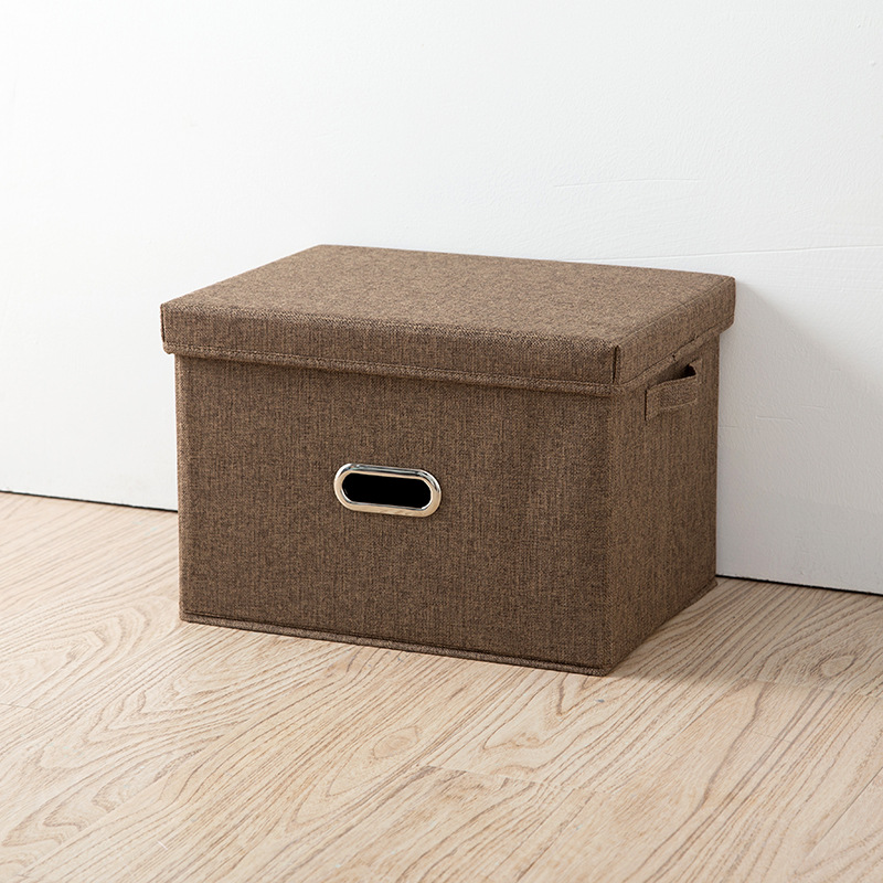 Picture of New Cotton and Linen Underwear Storage Box Drawer Type Fabric Finishing Box Storage Box Quilt Finishing Box Car Storage Box