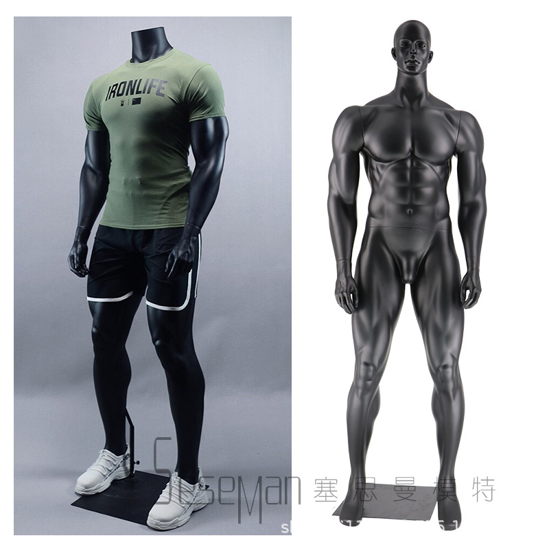 Clothing Store Large Muscle Model Props Male Full Body Sports Window Dummy Sports Clothing Model