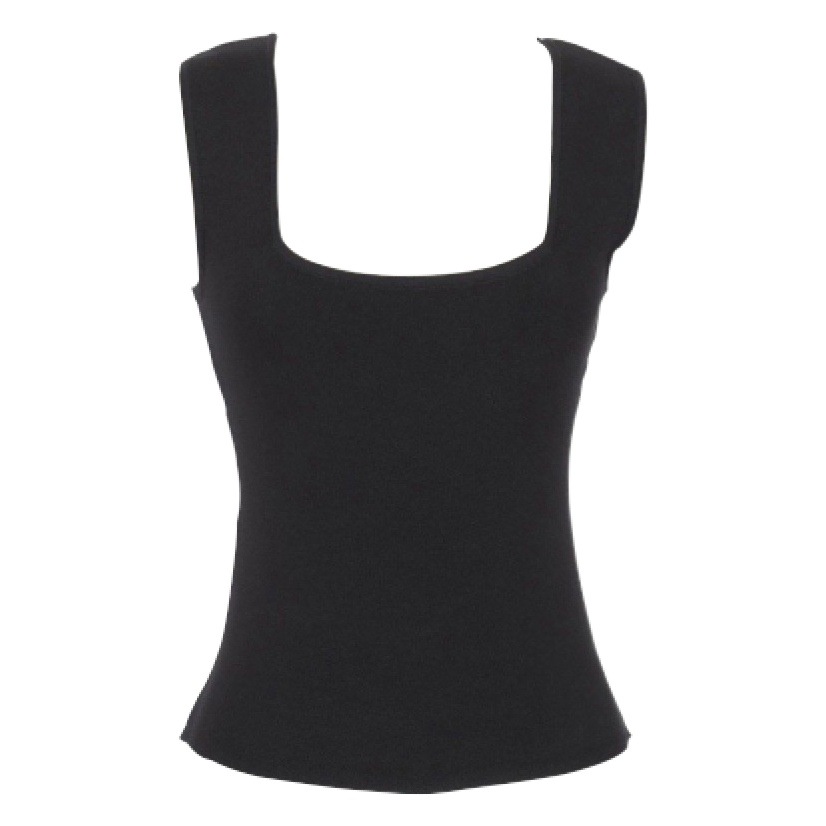 2023 South Korea elegant solid color square collar simple all-match slim bottoming shirt early autumn bottoming camisole top