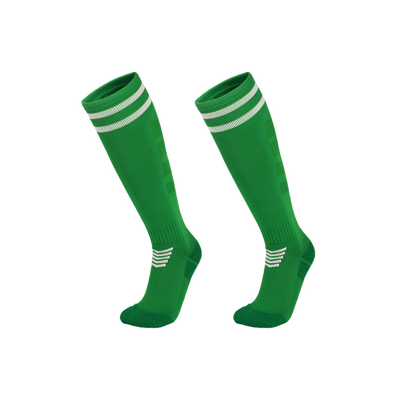 Picture of Autumn and Winter Cross-Border High-Top Football Socks Towel Bottom Stockings Sweat-Absorbent Non-Slip Ball Socks Professional Sports Socks Men's Wholesale