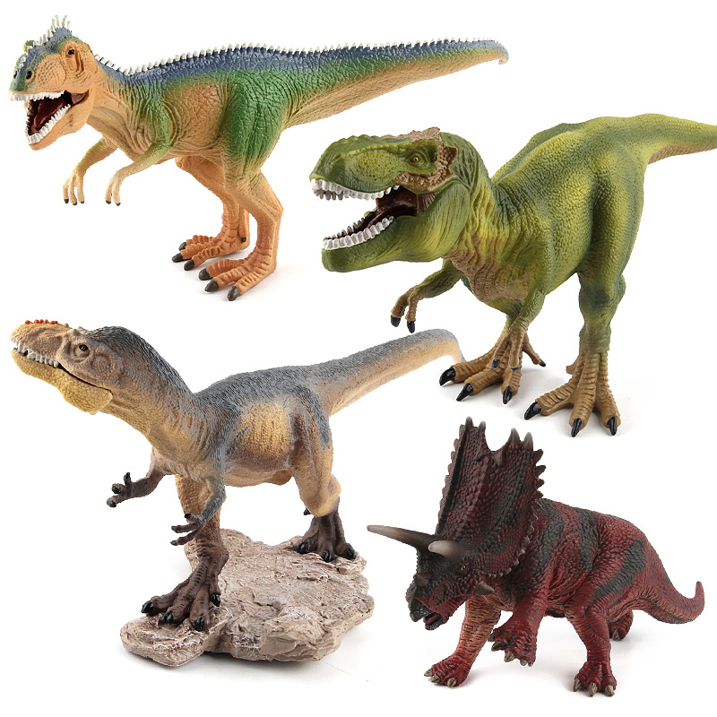 Picture of Small single superior cross-border classic simulation dinosaur model toy Rex Storm King Dragon feather King Dragon Pentagon ornaments