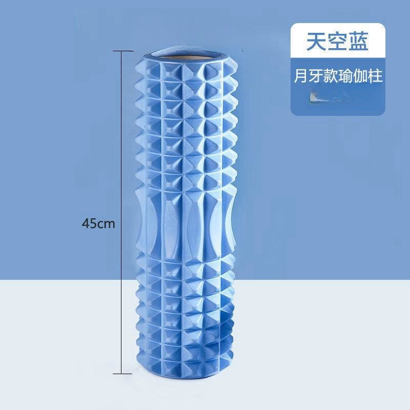 Picture of Factory sales hollow yoga column Mace EVA foam shaft muscle relaxer fitness massage stick roller barrel