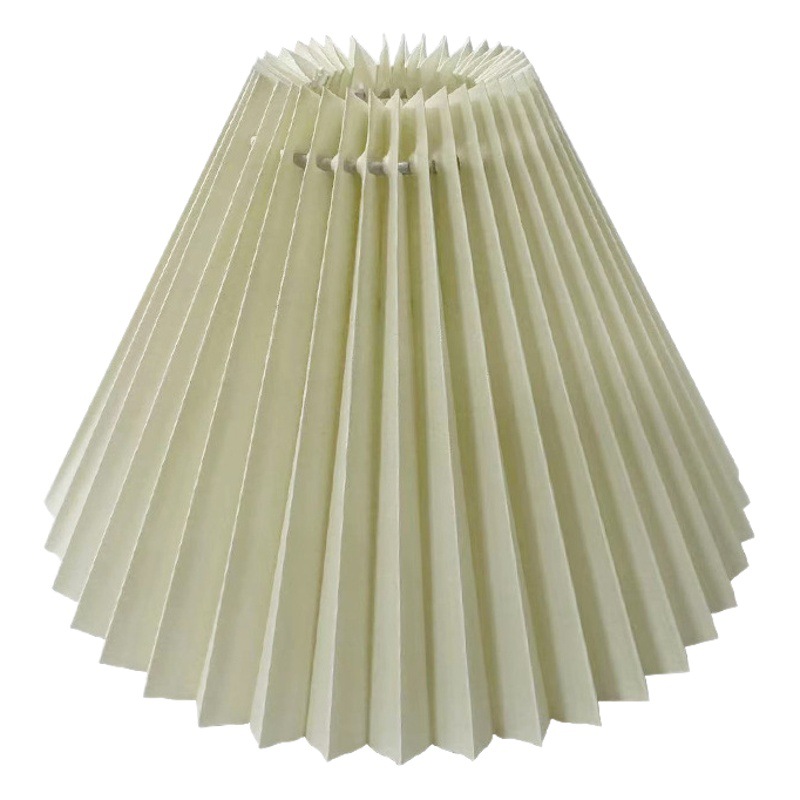 Lampshade shell cover without lamp bedroom hotel bedside table lamp lampshade pleated lampshade night light lampshade wholesale