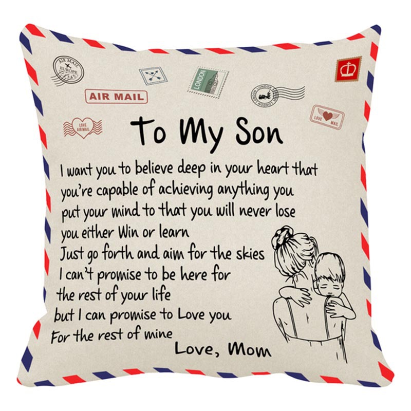 Picture of Amazon Home linen pillowcase Nordic simple American retro printed office pillowcase sofa cushion