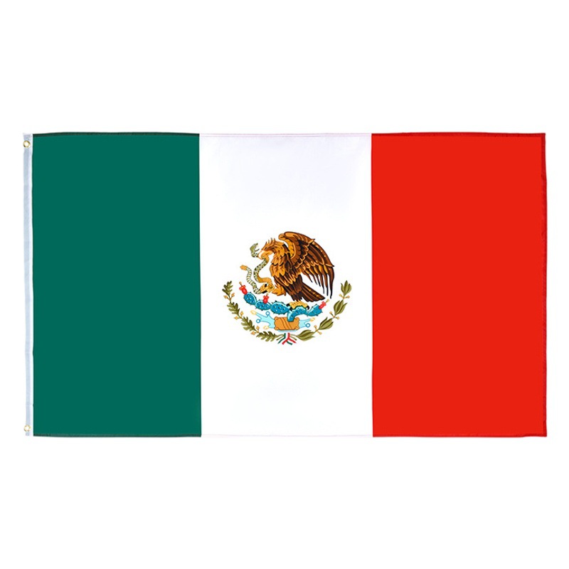 United Mexican States Flag Flag of Mexico polyester printing 3 * 5ft Flag Flag Flag spot