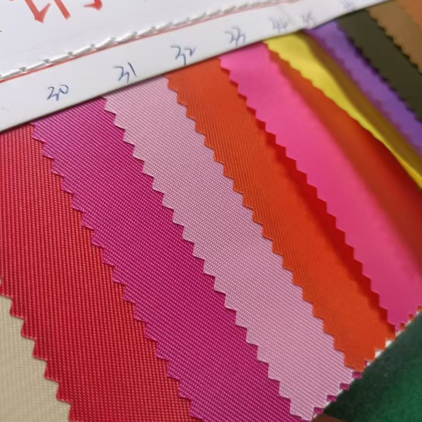 In-Stock Wholesale Twill Oxford Double-Sided Twill 230t Oxford Fabric for Bag Lining Polyester Fabric