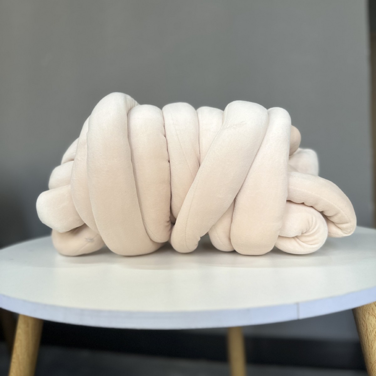 Picture of Designer fashion brand wedding 5cm thick flannel thread crib bumper strip 5cm bed circumference filling core cotton bed diy